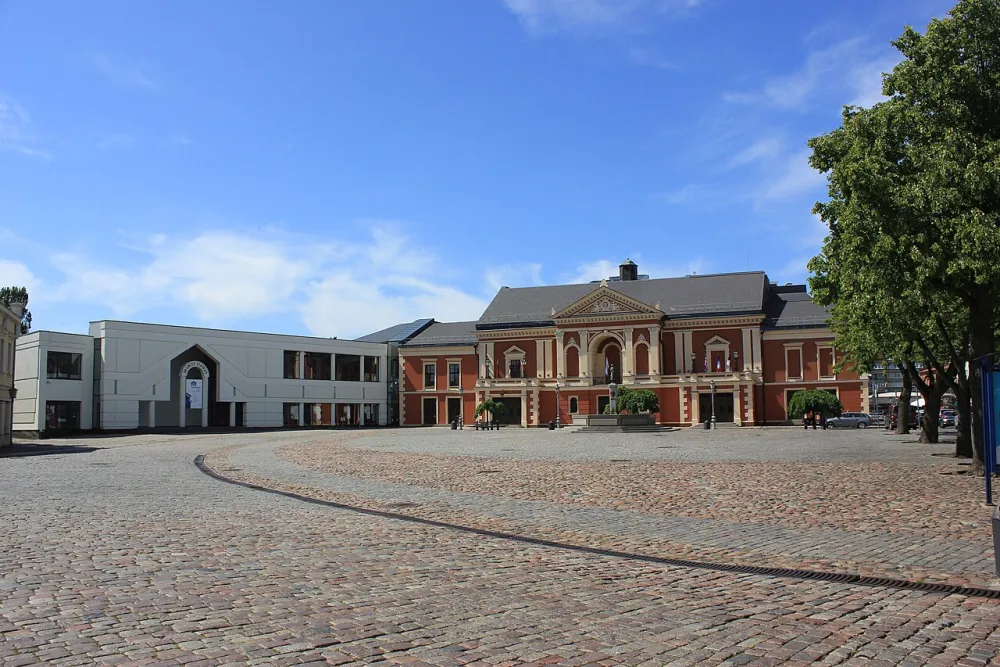 Klaipėdos Teatro aikštė senamiestyje