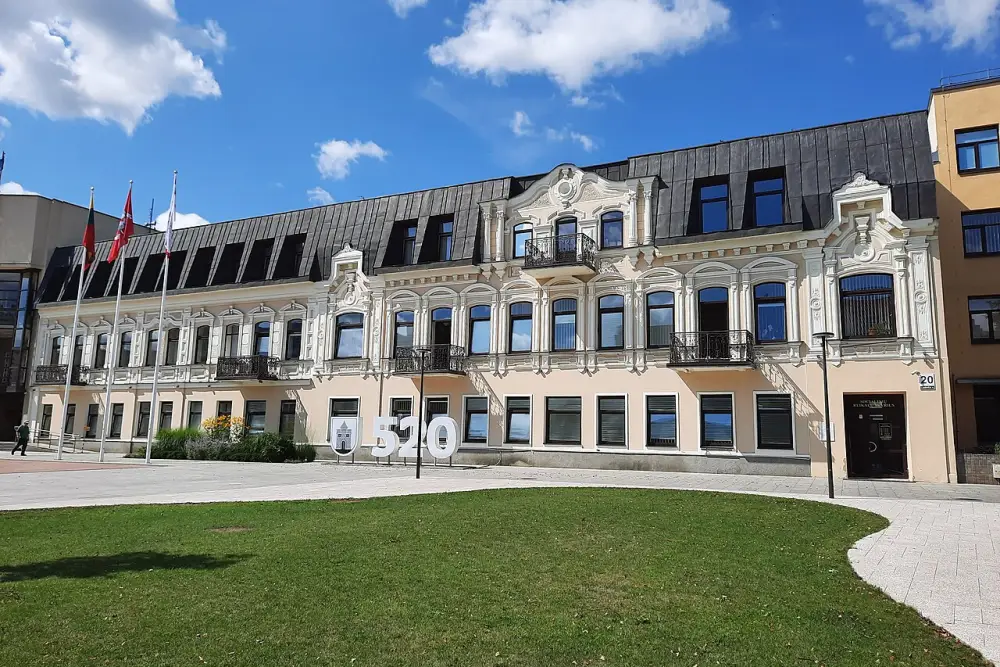 Panevėžio savivaldybė Laisvės aikštėje