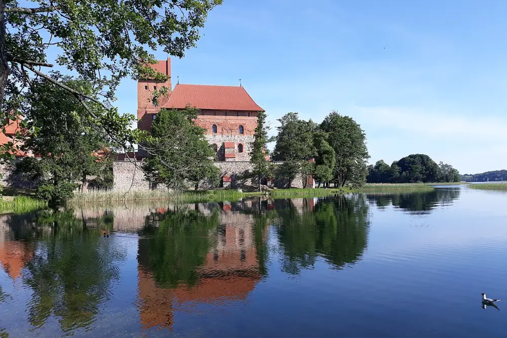 Trakų salos pilis ant Galvės ežero